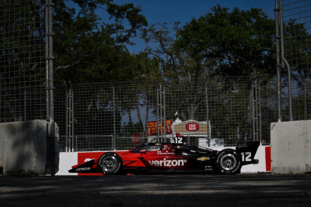 Will Power St Petersburg IndyCar qualifying