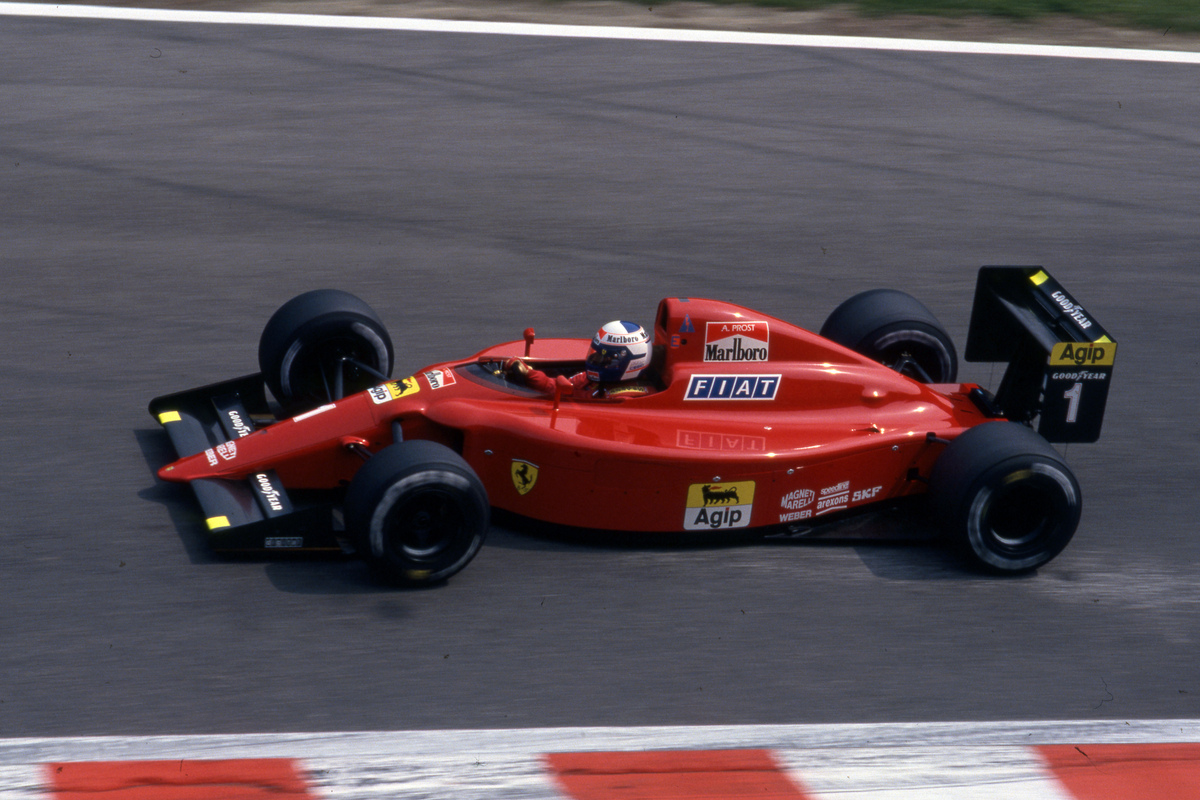 Alain Prost (delivered Ferrari its 100th race win, no matter which way you count it