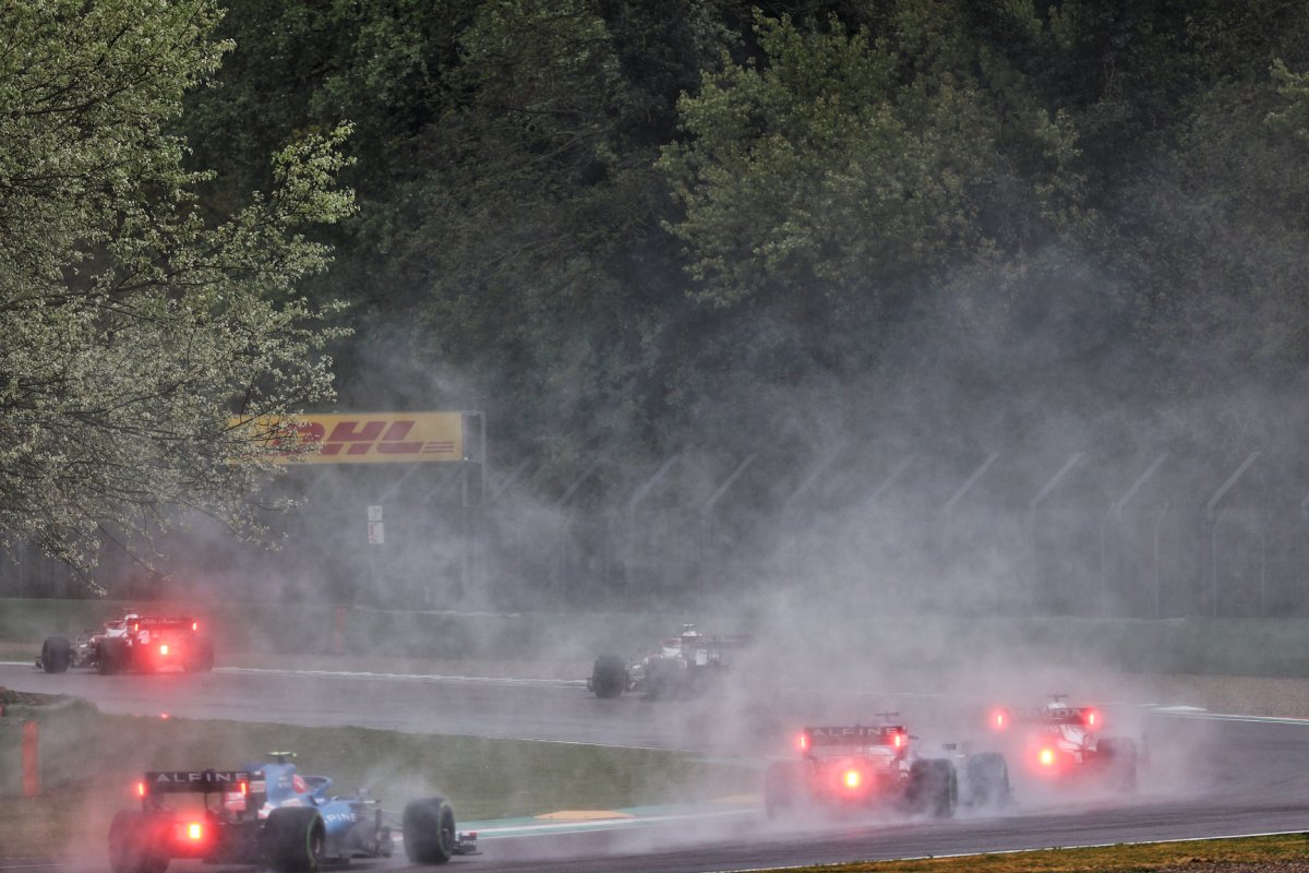 A critical weather warning has been issued for the Emilia Romagna region ahead of F1 racing at Imola this weekend