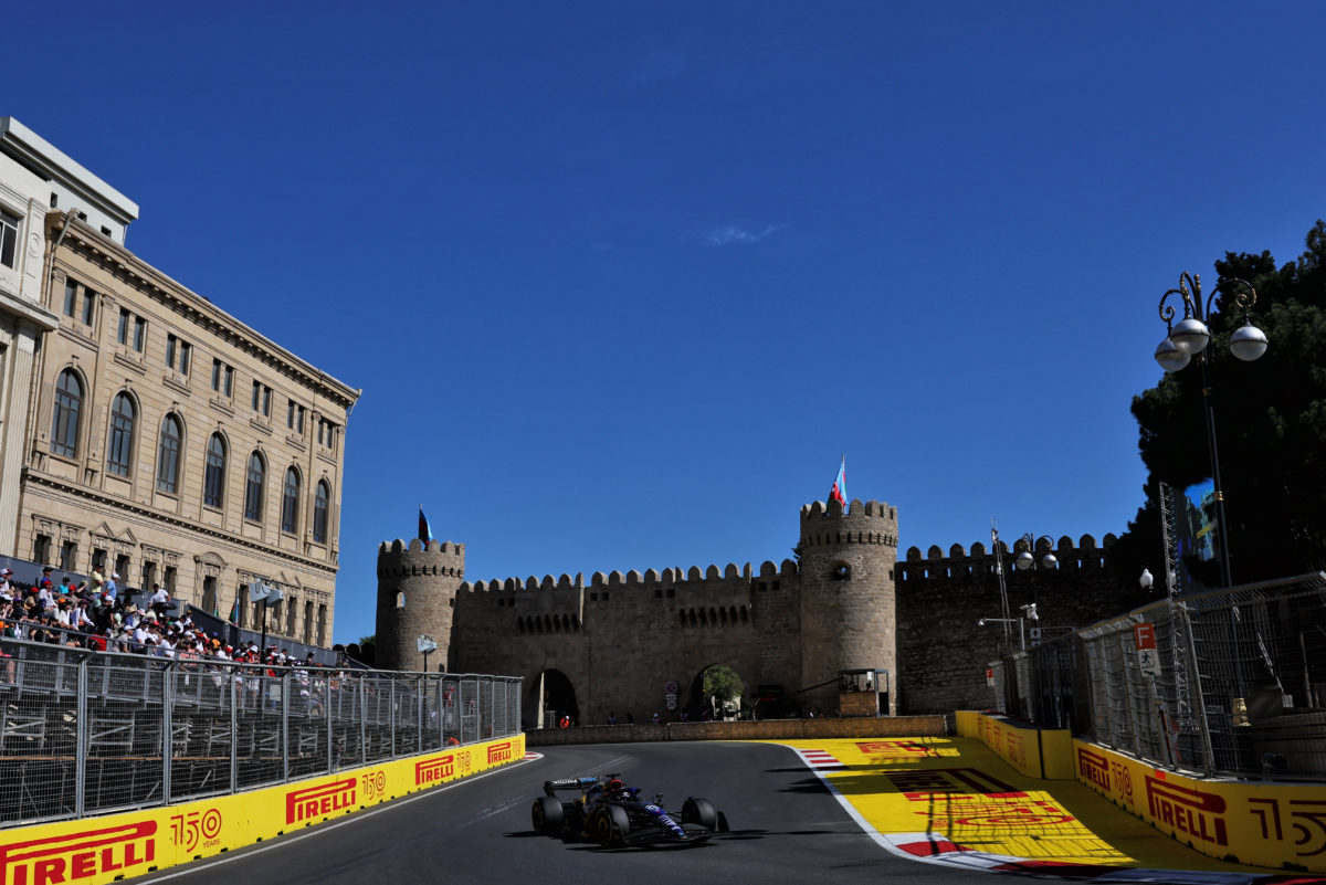 The castle section around the Baku Street Circuit could prove difficult in a sprint, according to Williams team principal James Vowles