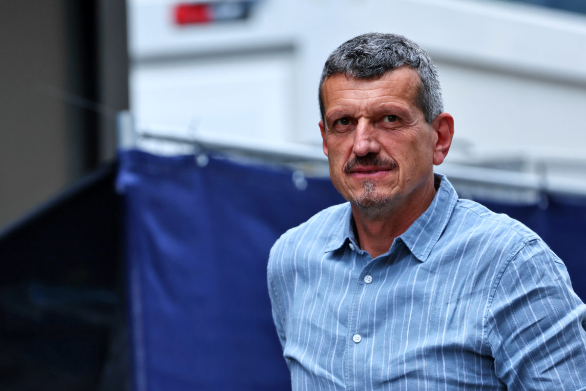 Haas team principal Guenther Steiner 