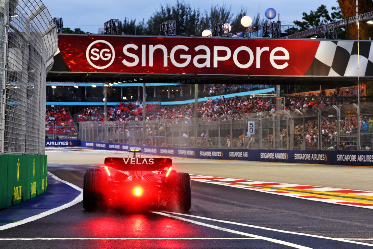 New grandstands will be added for this year's F1 Singapore Grand Prix