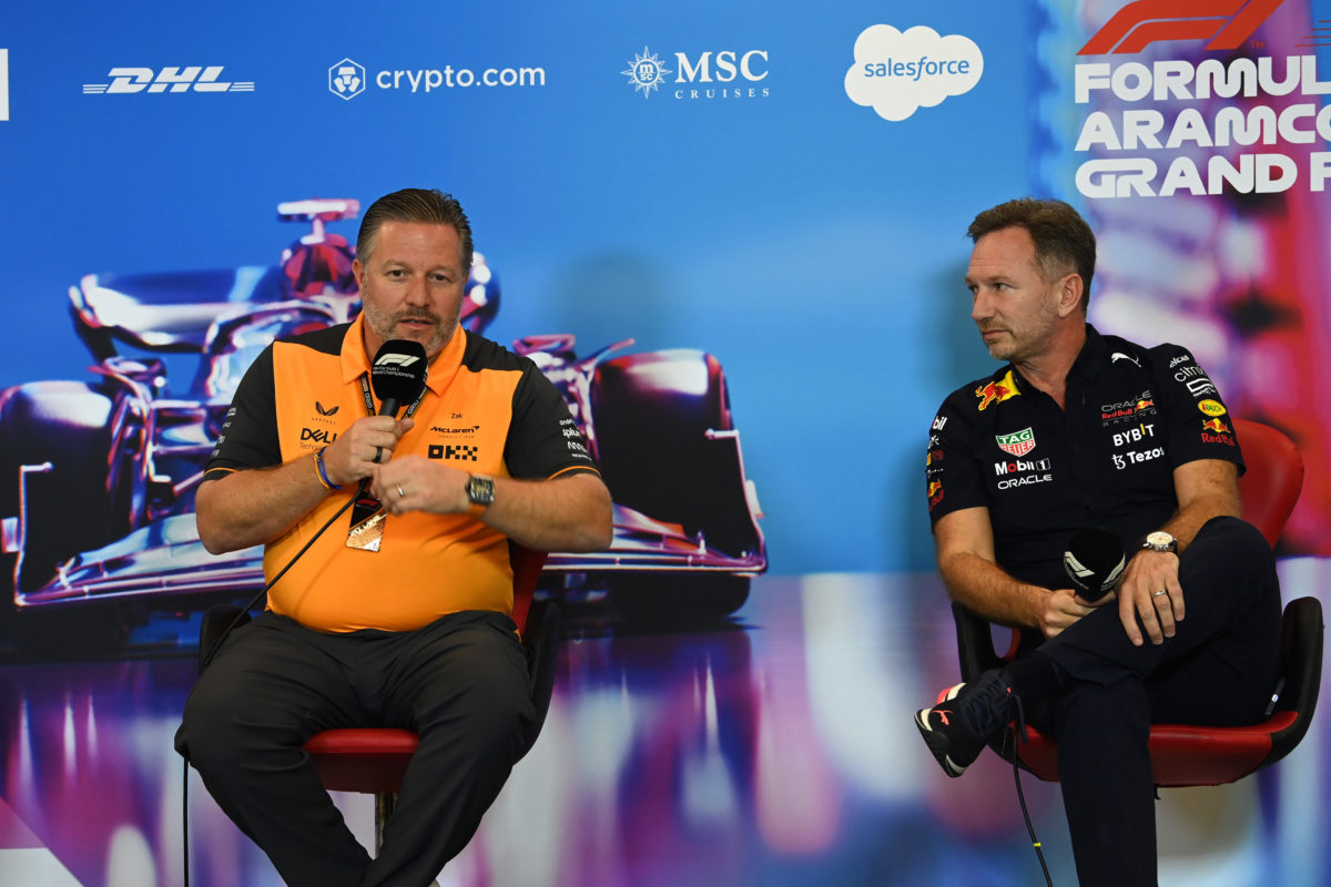 Zak Brown and Christian Horner have held talks over a potential PU supply