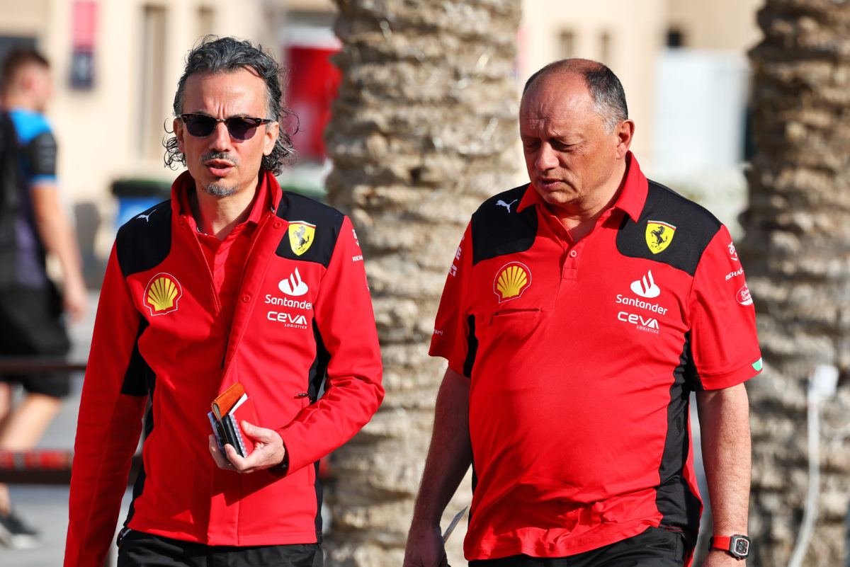 Ferrari team principal Fred Vasseur insists sporting director Laurent Mekies will not be leaving