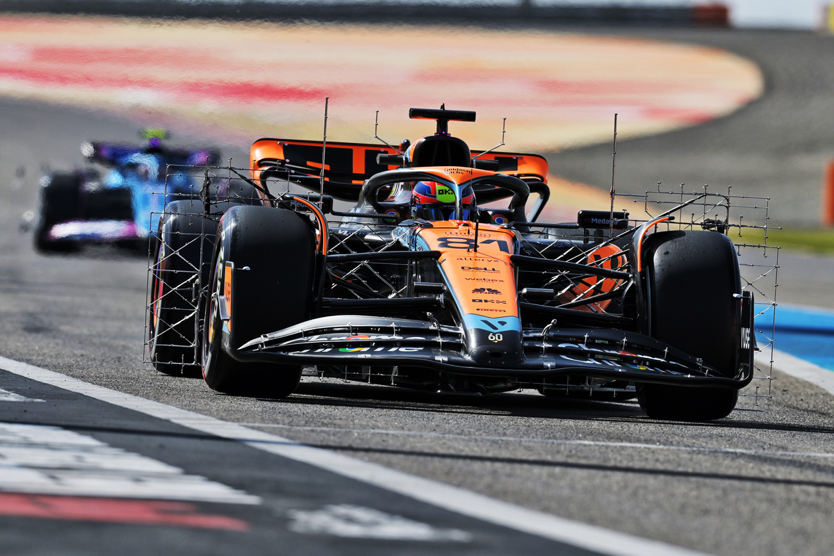 Oscar Piastri did the 'heavy lifting' for McLaren during testing