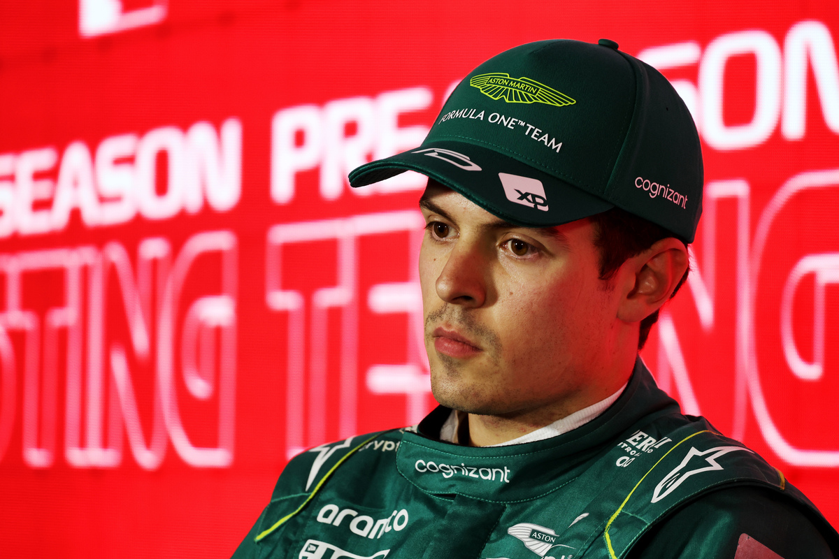 Felipe Drugovich will drive for Aston Martin at F1 testing on Saturday