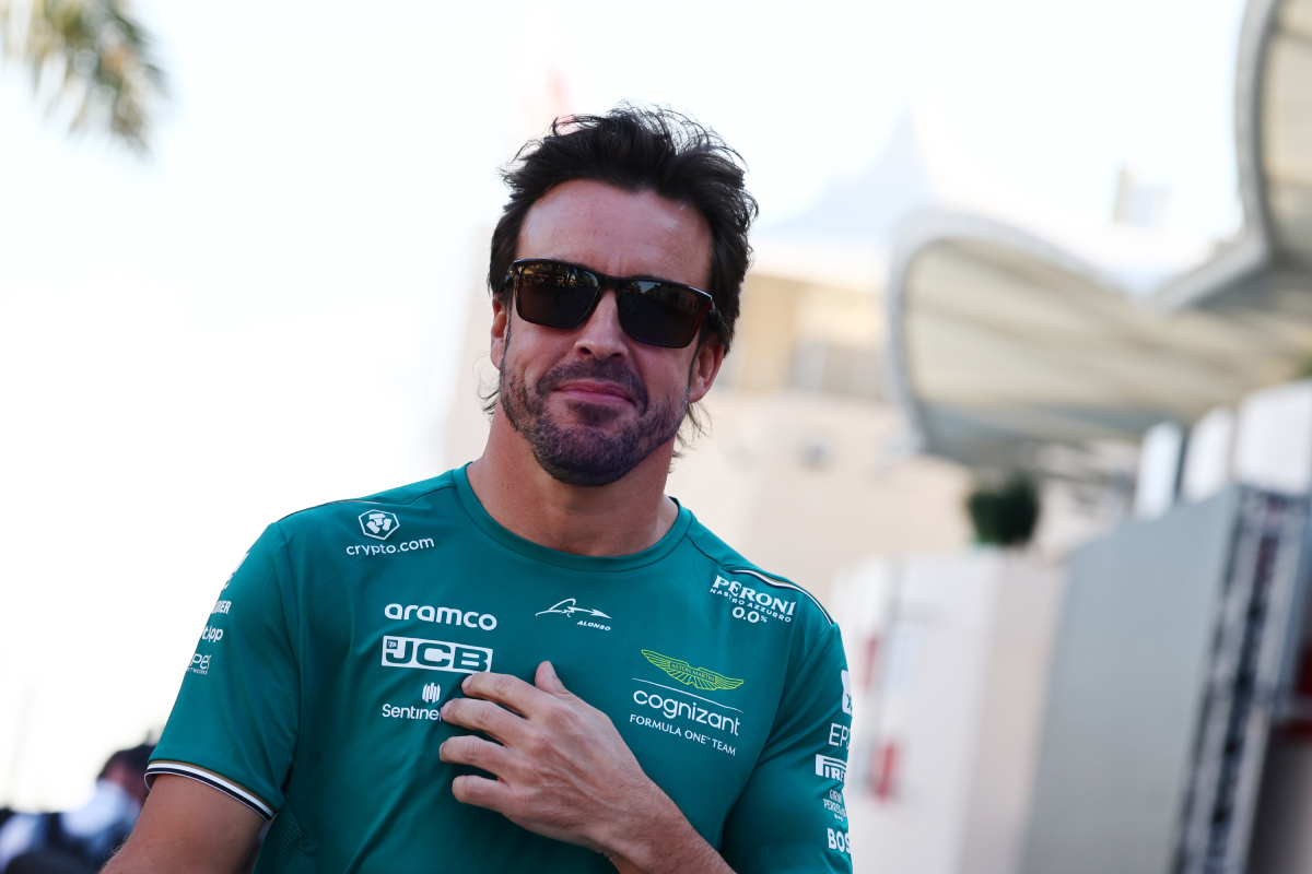 Fernando Alonso suggested the podium is not his target at this weekend's Bahrain Grand Prix