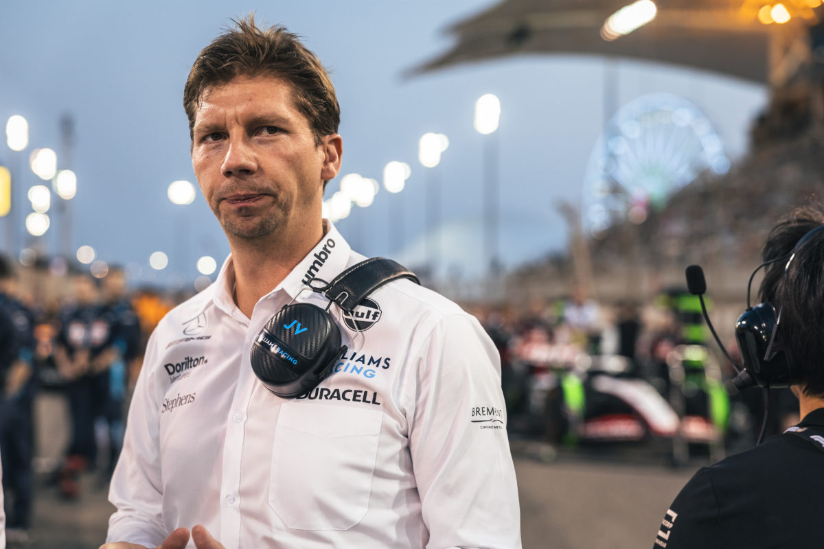 James Vowles is relying not only Toto Wolff for support