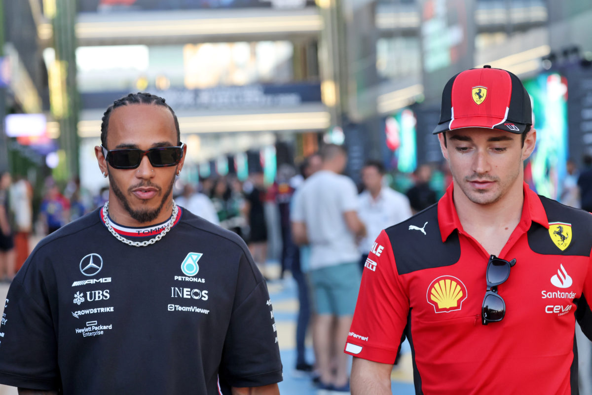 Mercedes is adamant it is staying loyal to Lewis Hamilton but cannot ignore Charles Leclerc