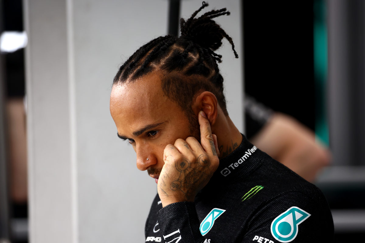 Red Bull sidepods on the Mercedes? 'We might go slower," says Lewis Hamilton