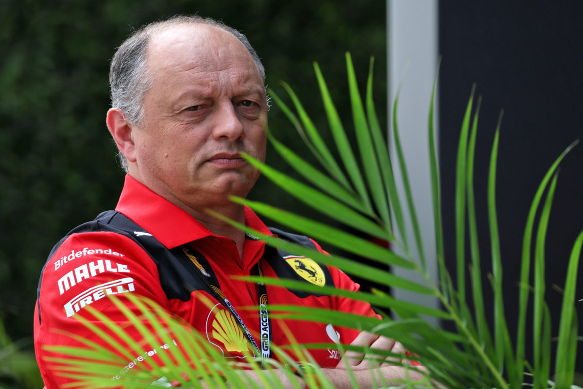 Ferrari team principal Fred Vasseur is convinced Red Bull can be caught this season
