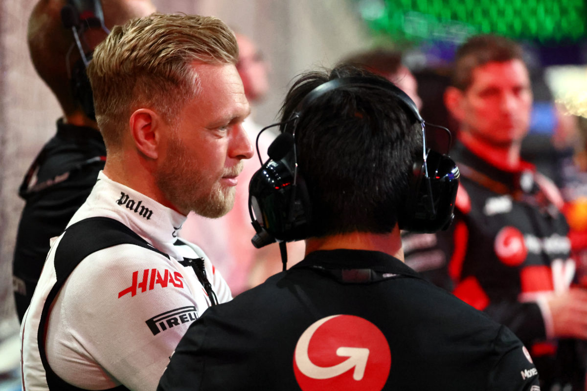 Kevin Magnussen says he and Haas team-mate Nico Hulkenberg are being nice to each other on track