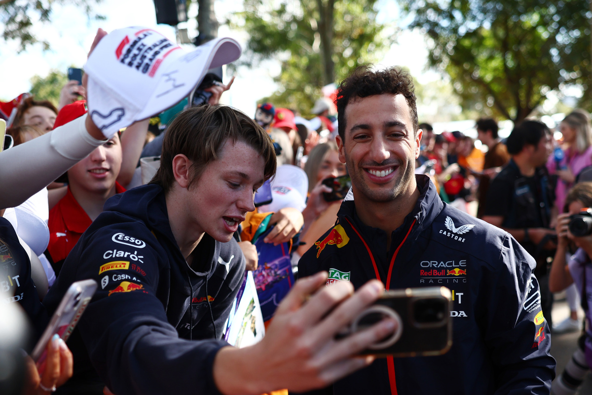 Daniel Ricciardo had a relaxed build up to the Australian Grand Prix