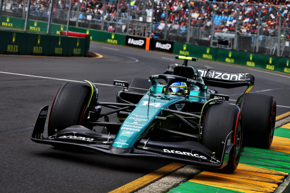 Aston Martin believes Ferrari and Mercedes are close on pace