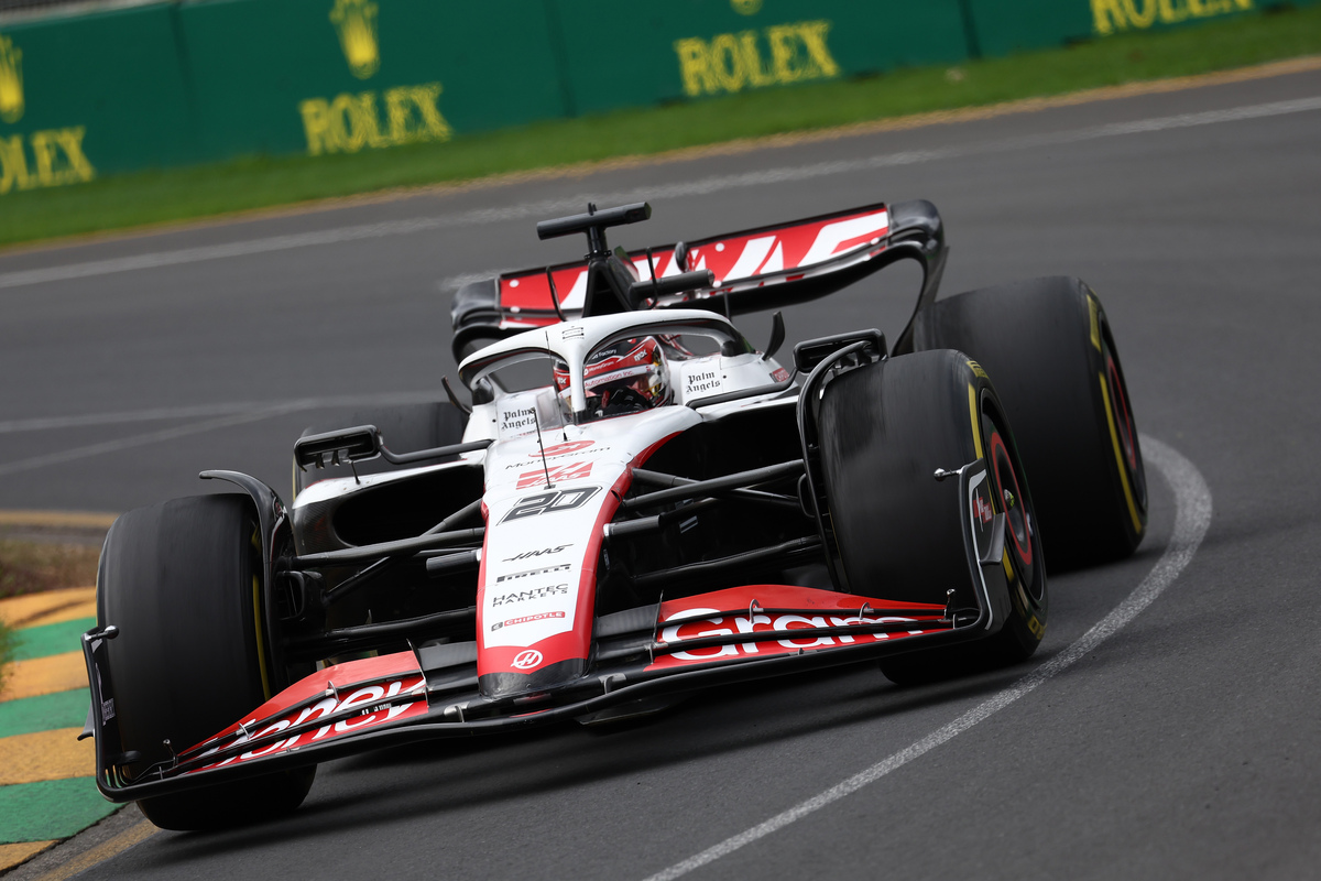 Nico Hulkenberg scored his first points for Haas in Melbourne