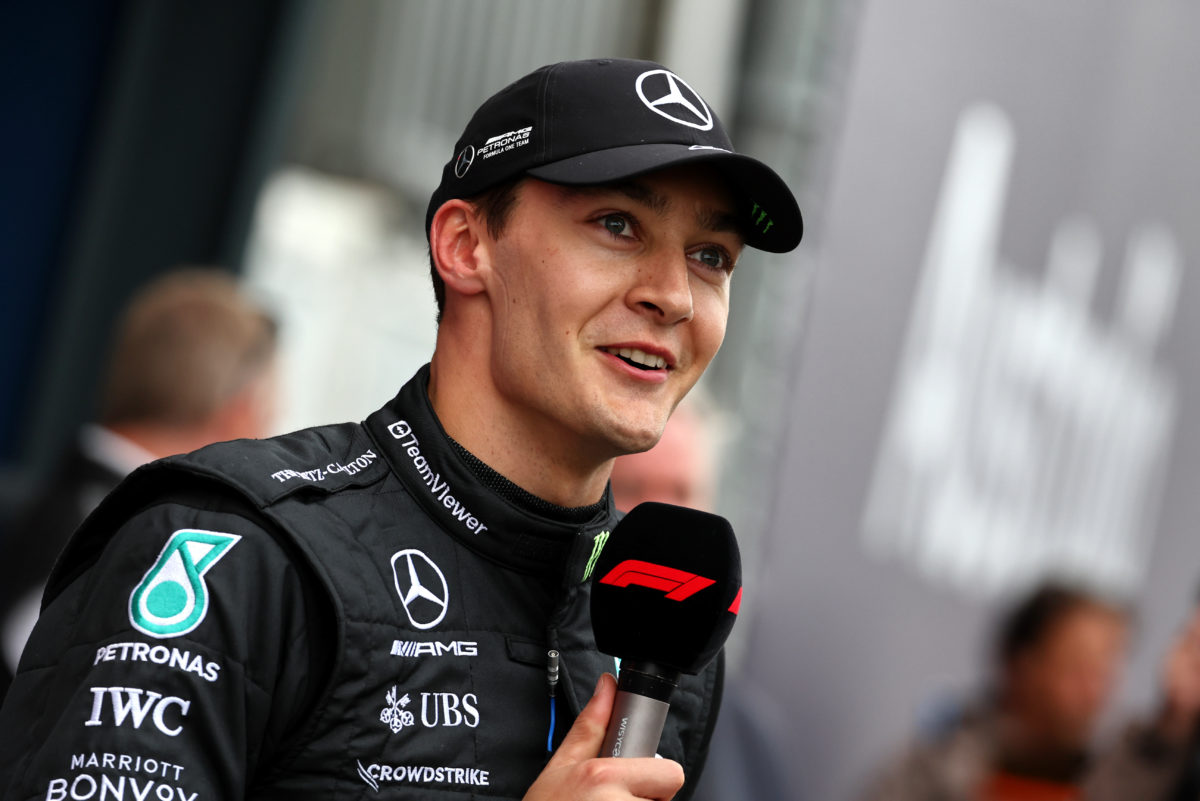 George Russell will not be holding back in going for a win in Australia after clinching a place on the front row of the grid