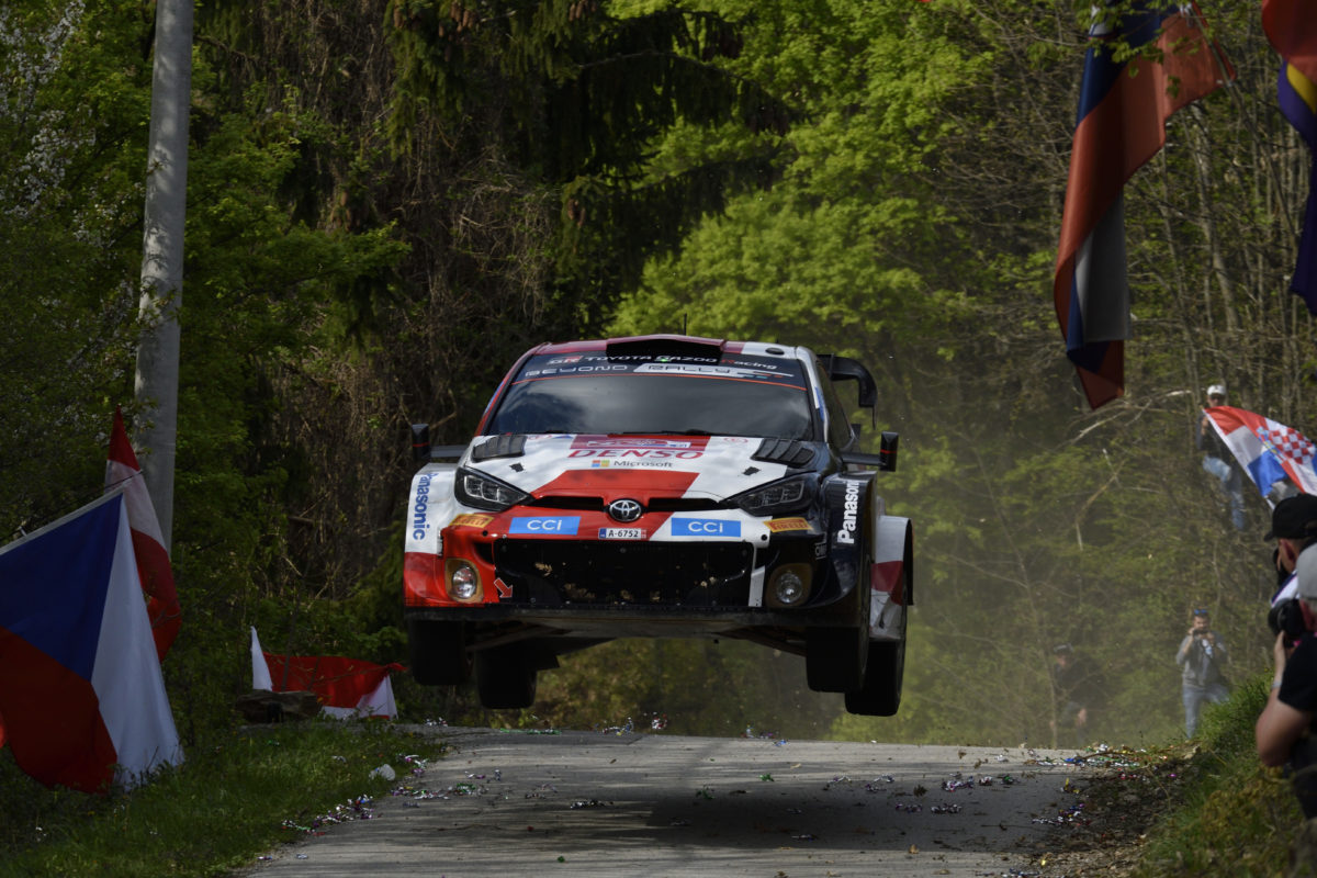 Elfyn Evans heads into the final leg of the Croatia Rally in the lead