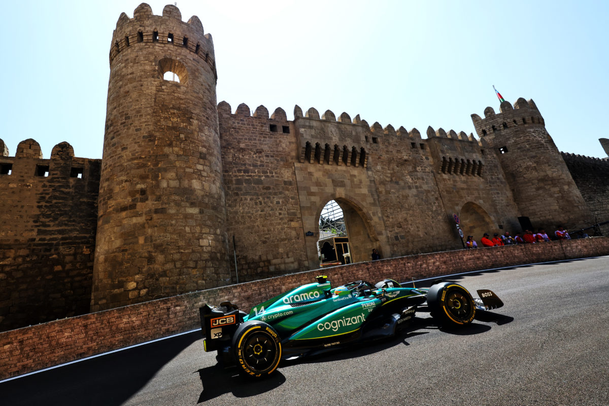 Fernando Alonso is worried by DRS concerns that have plagued his Aston Martin throughout the Azerbaijan GP weekend so far