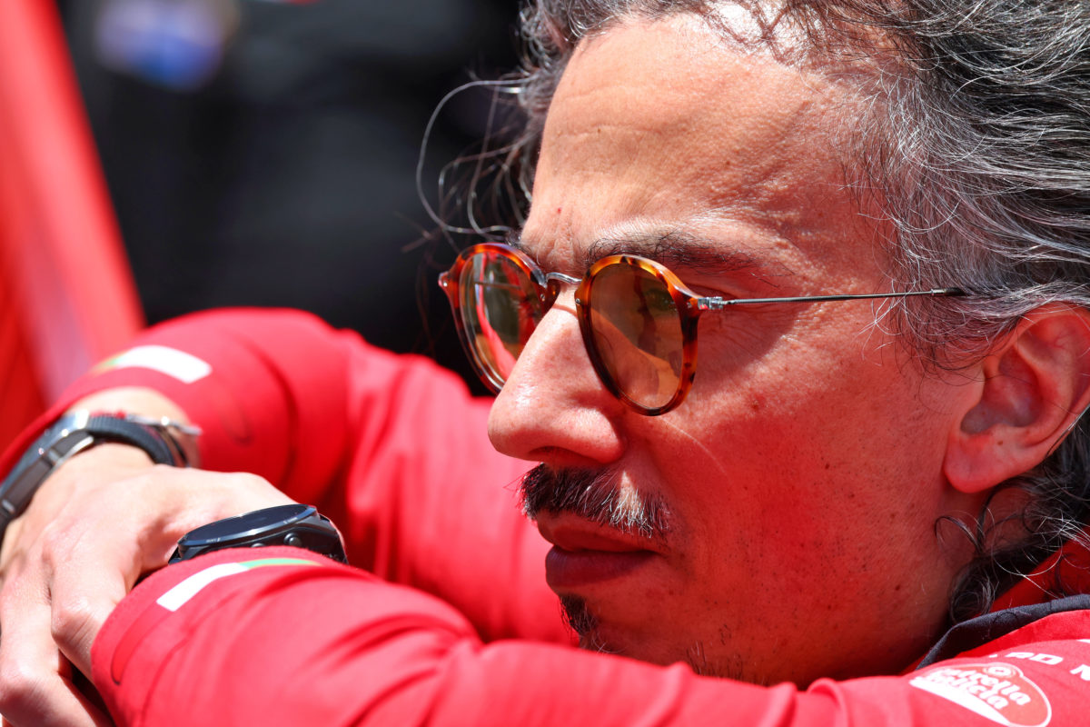 Laurent Mekies is still waiting to learn when he will leave Ferrari to become boss at AlphaTauri