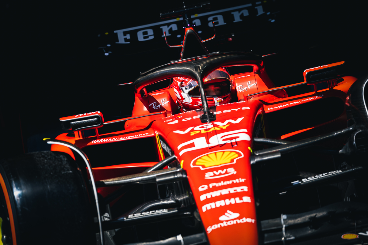 Charles Leclerc believes Ferrari is slower than Aston Martin in race trim
