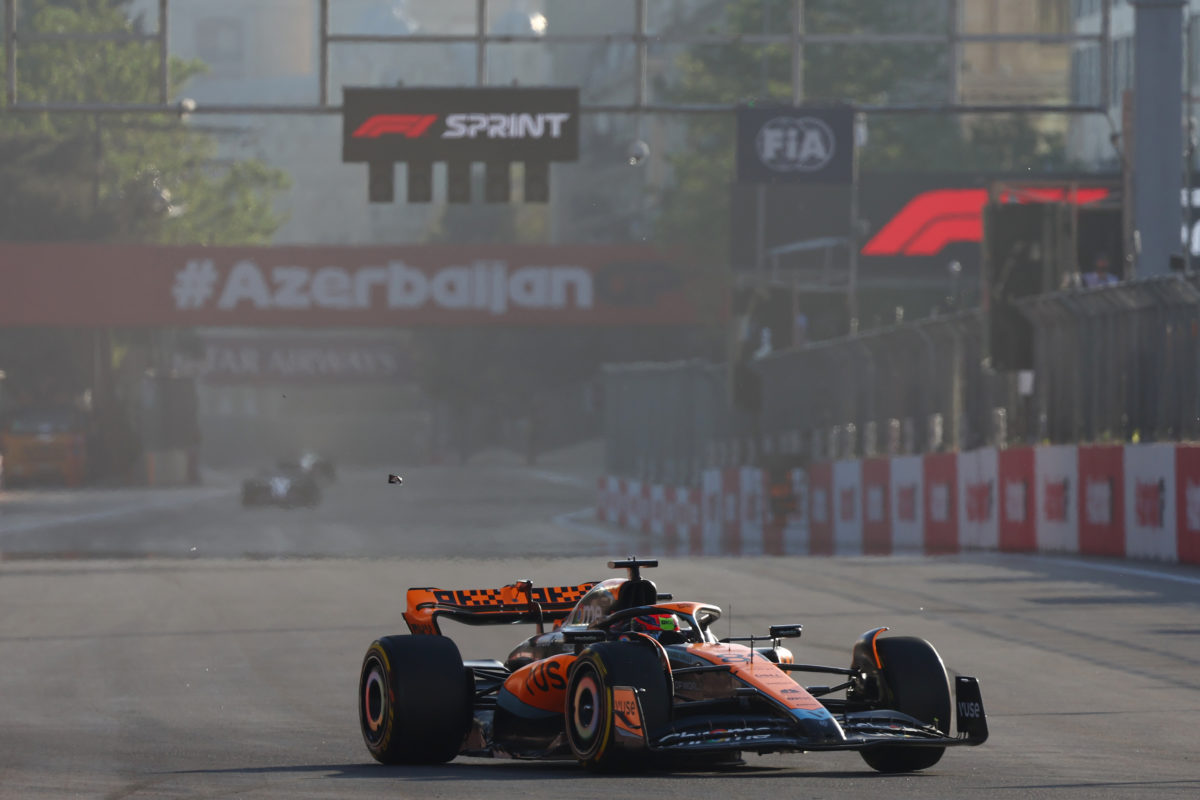 McLaren received positive validation of its upgrade during the Azerbaijan GP weekend