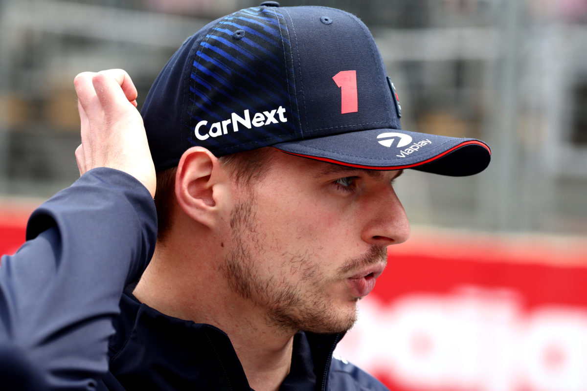 A fightback from Max Verstappen in the Azerbaijan Grand Prix came too late to see him overhaul Red Bull team-mate Sergio Perez 