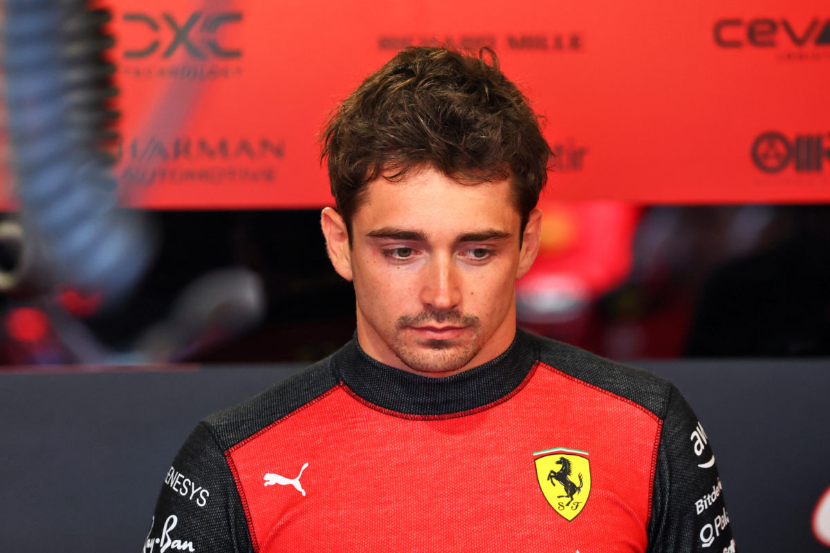 Charles Leclerc gave the Ferrari repair shop a busy weekend in Miami with two crashes