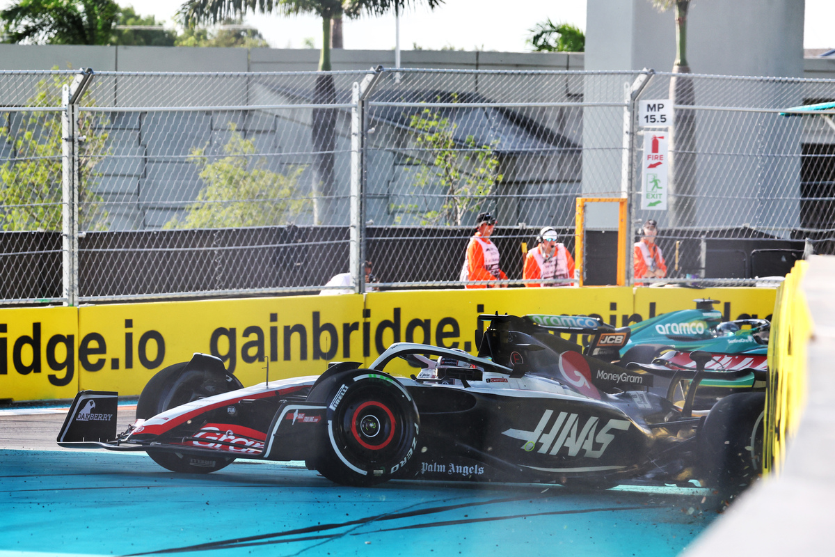 Drivers have complained of a lack of grip on the resurfaced Miami International Autodrome