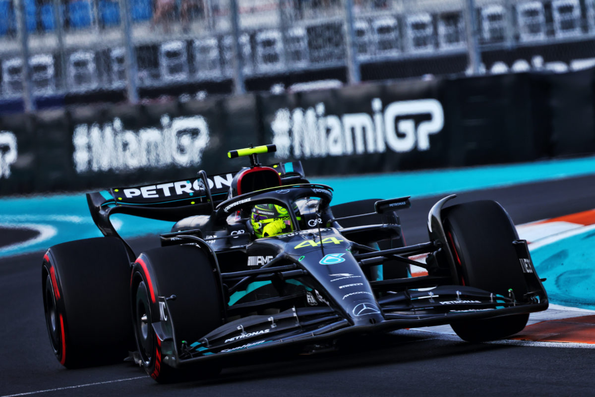 Lewis Hamilton cannot wait for the upgrades to arrive on his Mercedes after another struggle in Miami GP practice