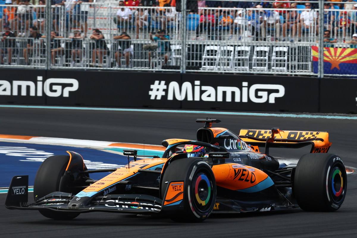 Oscar Piastri managed brake-by-wire issues throughout the Miami Grand Prix