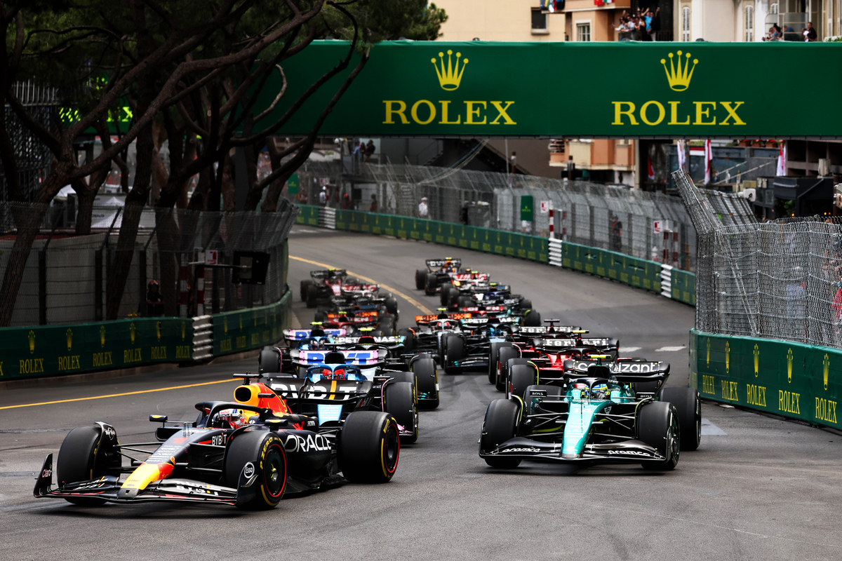 Max Verstappen dominated the Monaco Grand Prix to win from Fernando Alonso