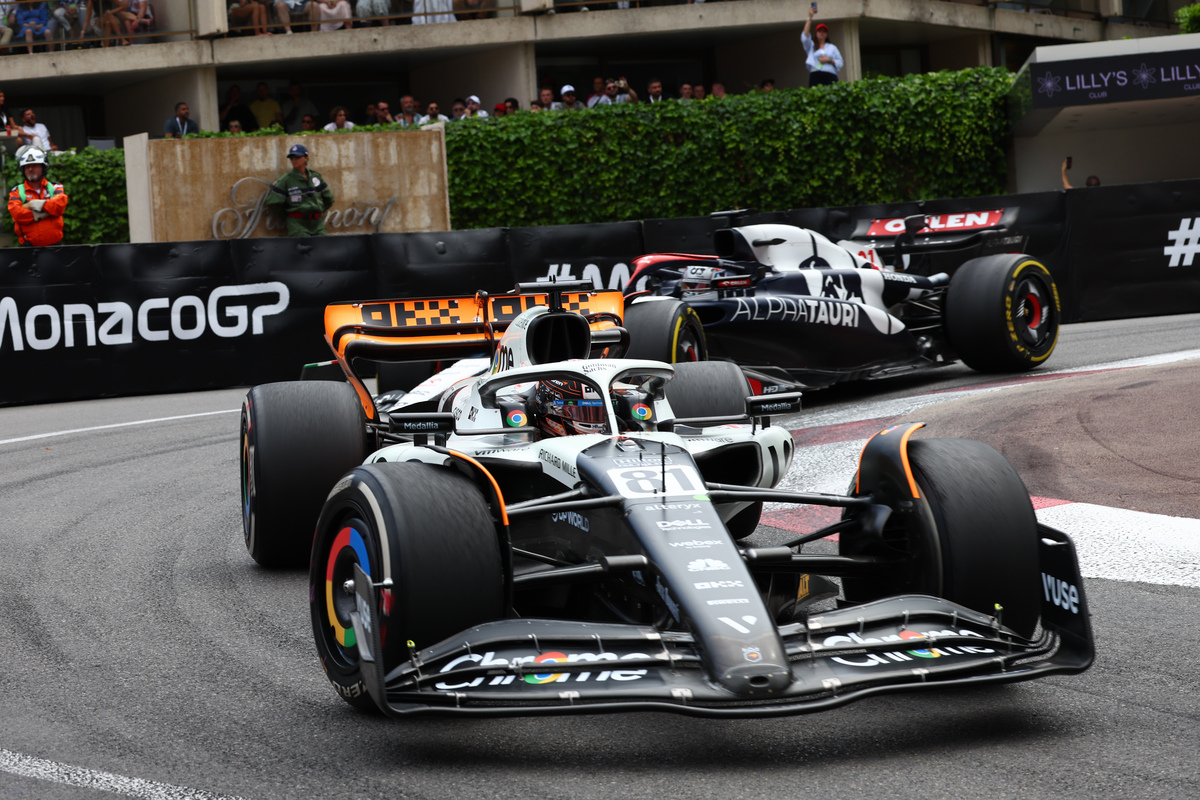 Oscar Piastri tooks lessons from Max Verstappen as he followed the race winner in wet conditions in Monaco