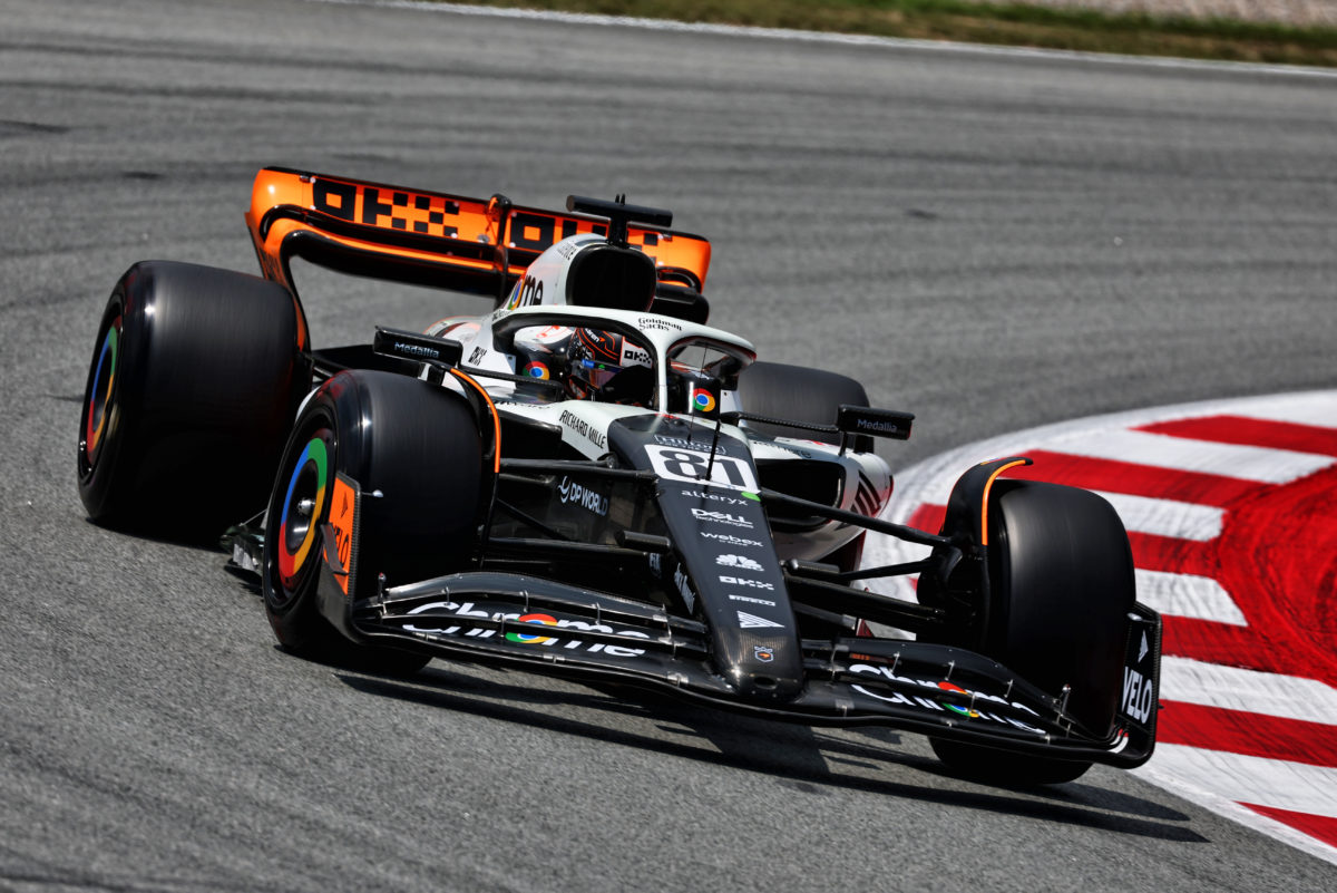 McLaren was one of the teams that experienced the return of porpoising during practice for the Spanish Grand Prix