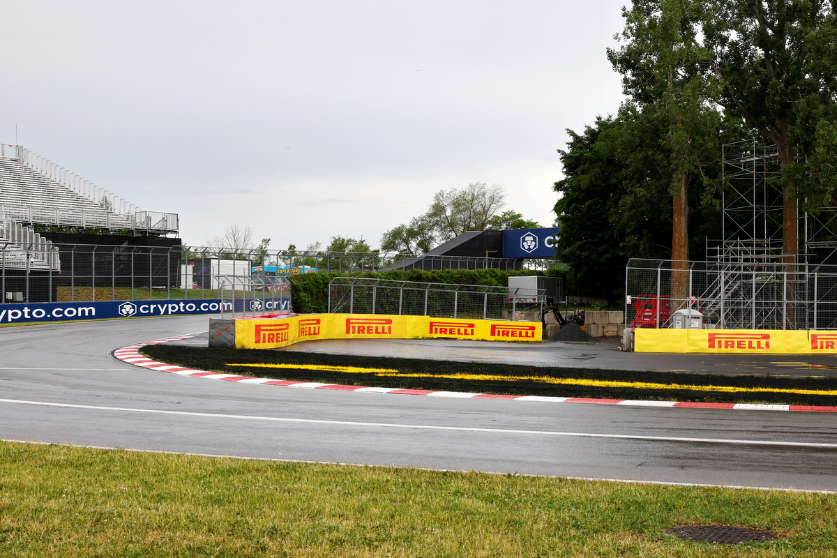 The wall at Turn 1 is set to be changed ahead of the grand prix