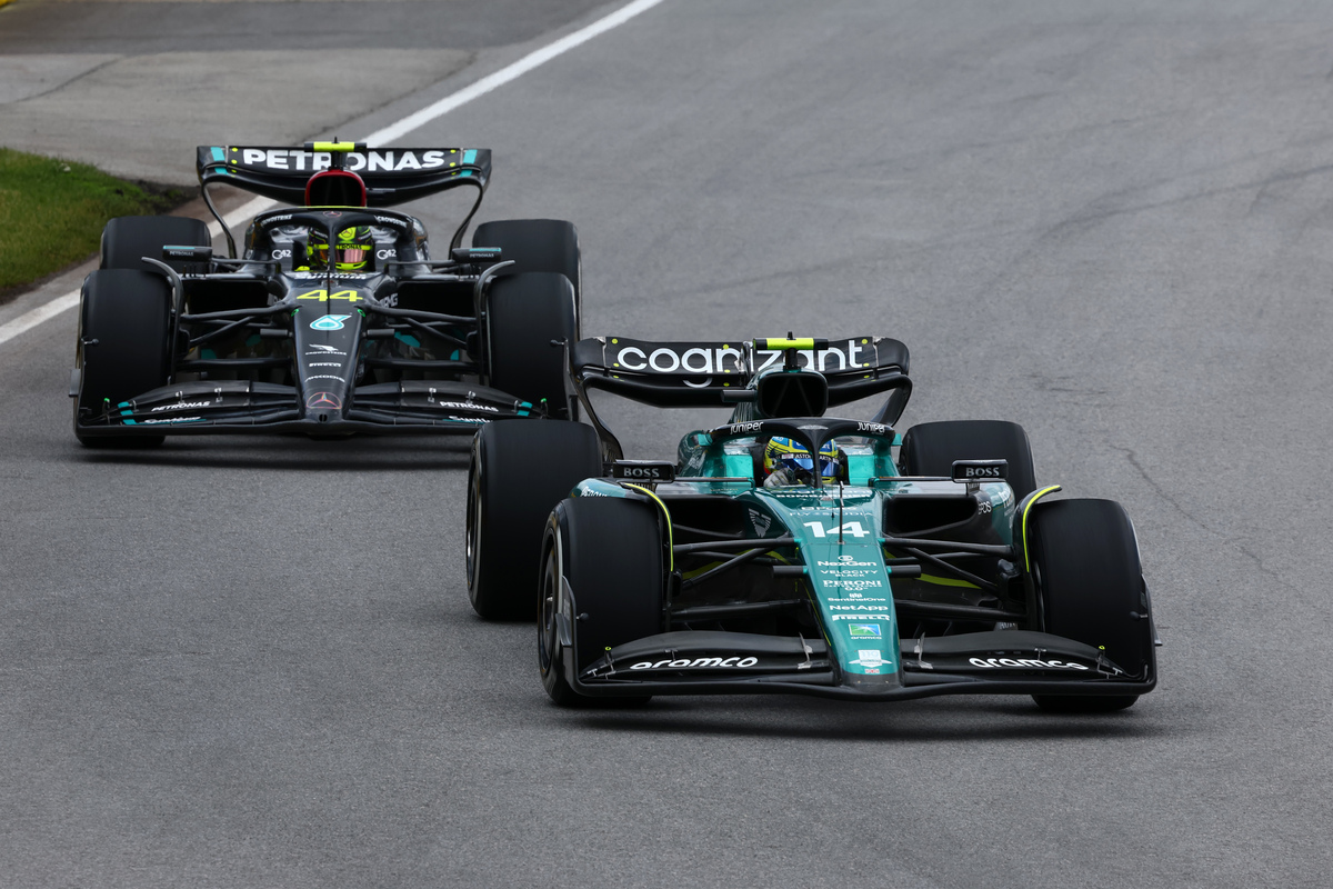Fernando Alonso and Lewis Hamilton battled throughout the Canadian Grand Prix