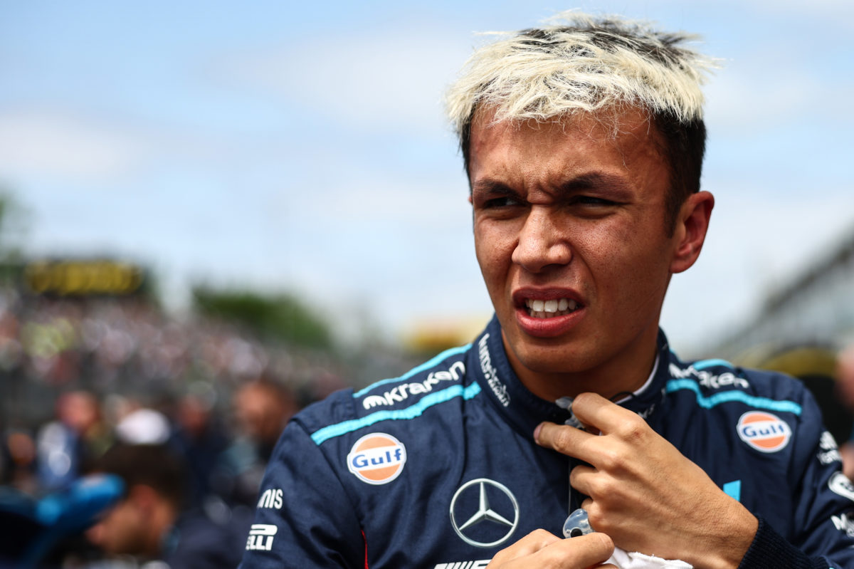 A tyre sensor issue left Alex Albon and Williams "blind" during the Canadian GP