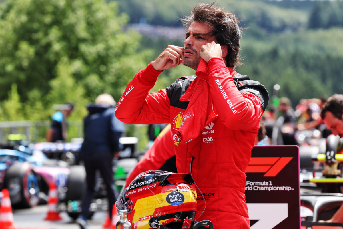 Carlos Sainz is out of contract with Ferrari at the end of 2024