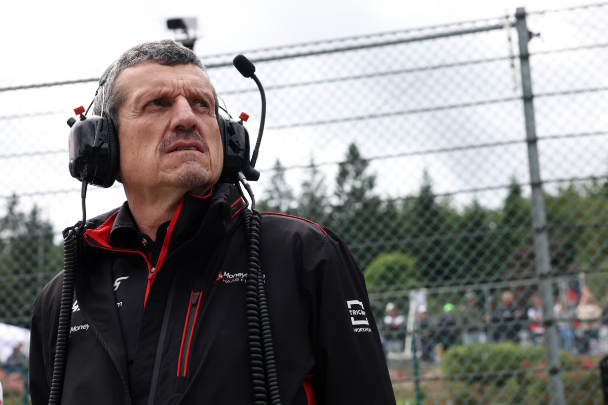 Haas boss Guenther Steiner sees no imminent solution to his team's split across three different countries 