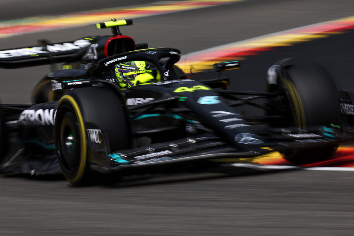 The Mercedes W14 again suffered from bouncing across the Belgian GP weekend