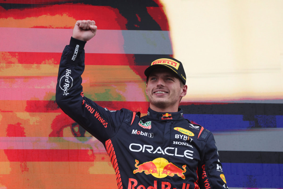 Max Verstappen has equalled the record for consecutive number of race wins