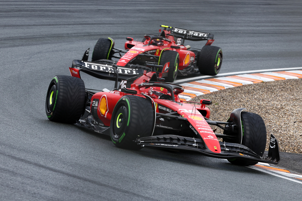 Fred Vasseur believes Ferrari has the second fastest car in F1. Image: XPB Images