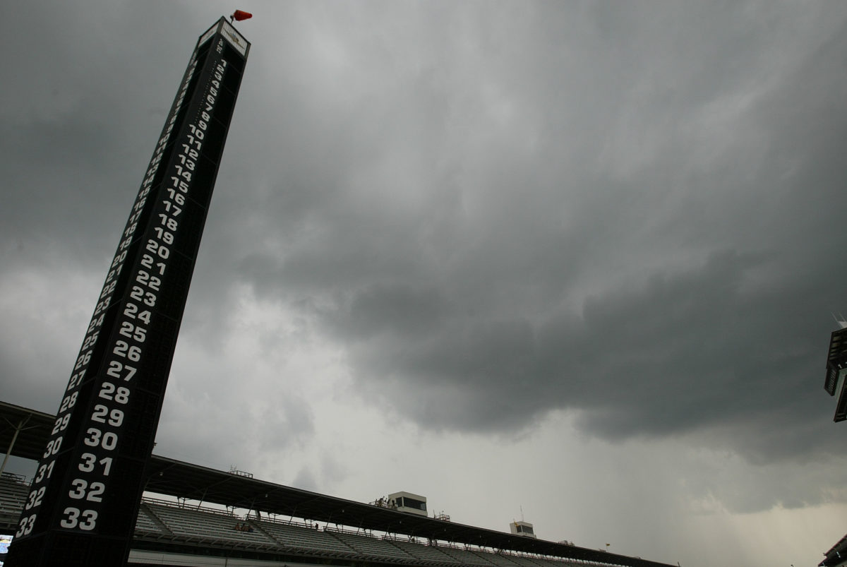 Indy500 organisers had no choice but to cancel the second test day due to rain
