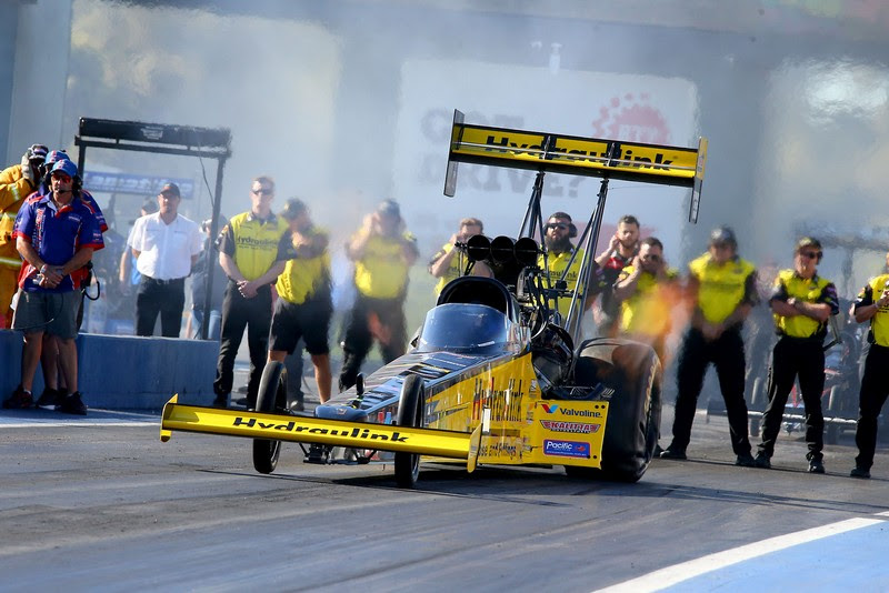 Phil Read won the Top Fuel final in Perth this weekend