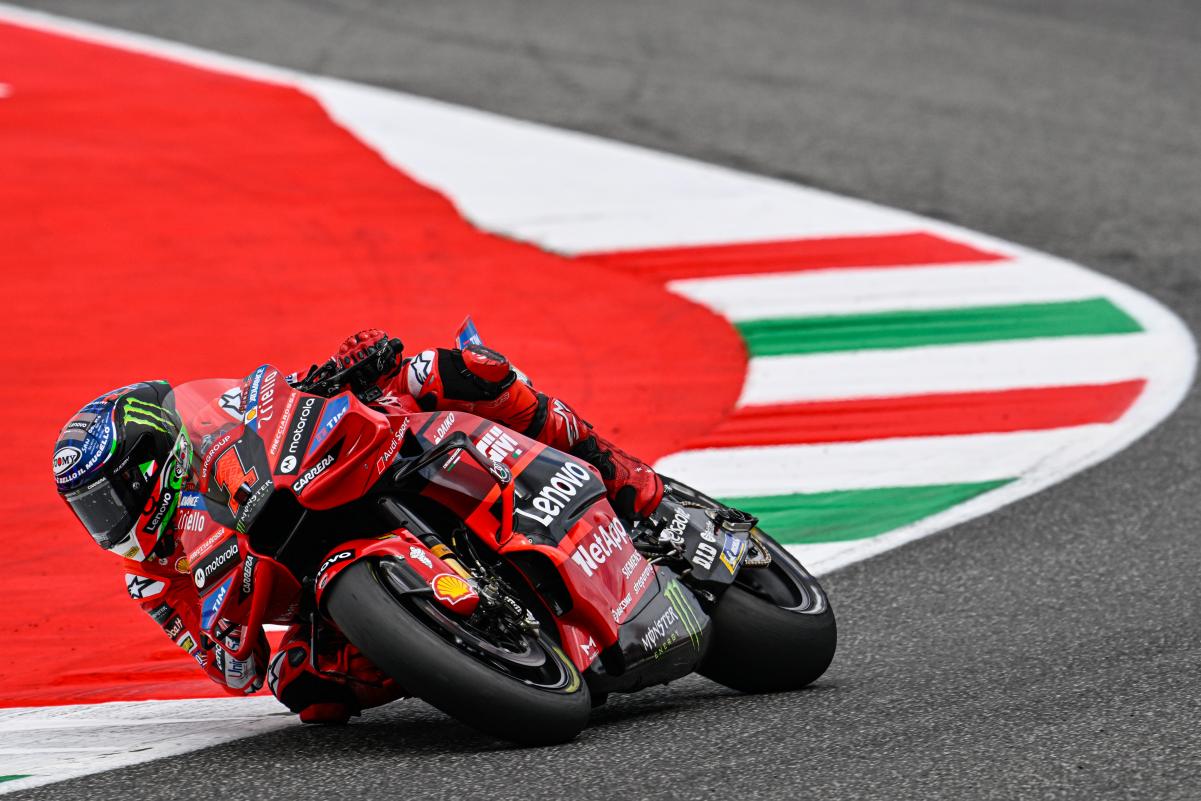 Francesco Bagnaia won the MotoGP Sprint at Mugello in Italy. Picture: MotoGP.com