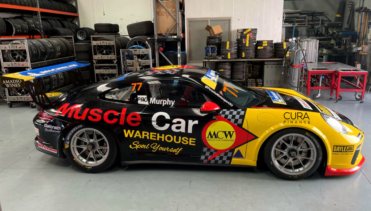 Ronan Murphy has new backing for the next two rounds of Porsche Michelin Sprint Challenge