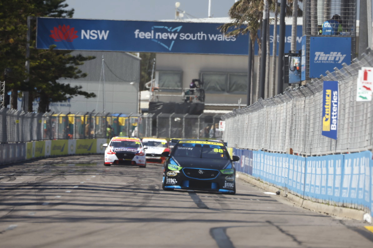 Cooper Murray wins in Newcastle on his Super2 debut