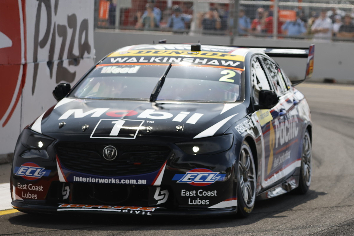 Ryan Wood qualified on pole for the second SUper2 race of the weekend in Newcastle