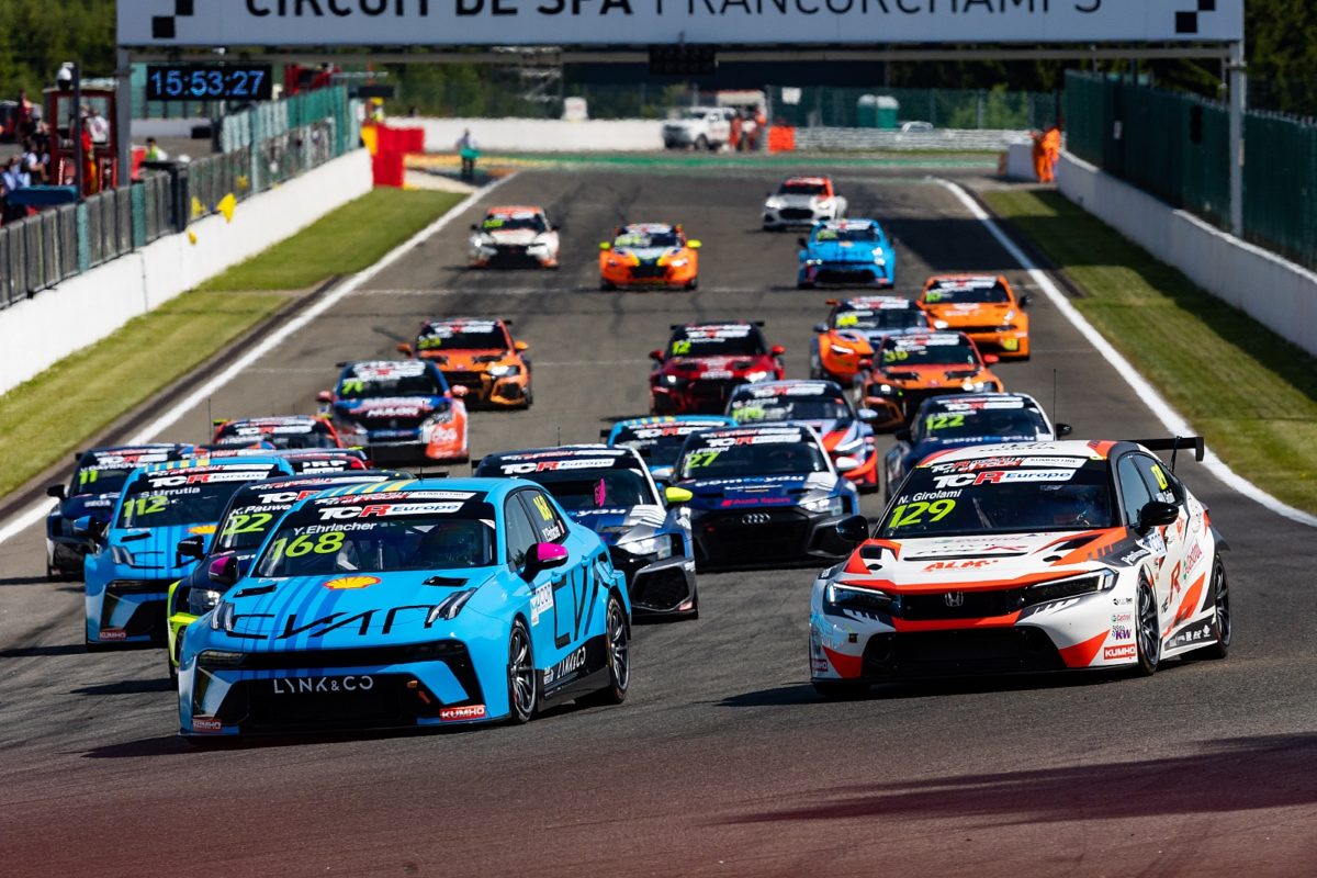 Yann Ehrlacher dominated Race 1 of the TCR World Tour weekend in Spa