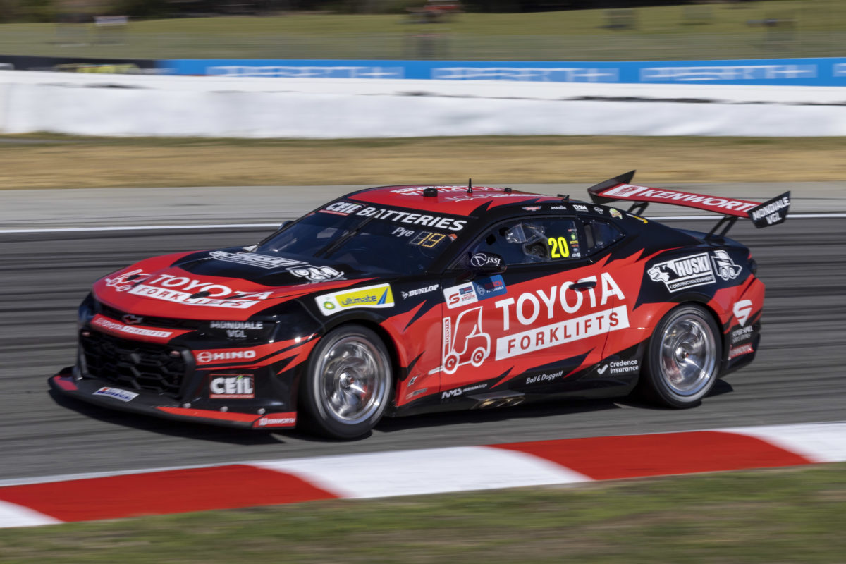Car #20 will sport Toyota Forklifts backing at Sandown. Image: Supplied