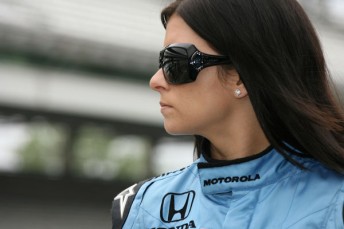 Danica Patrick has re-signed to stay with Michael Andretti
